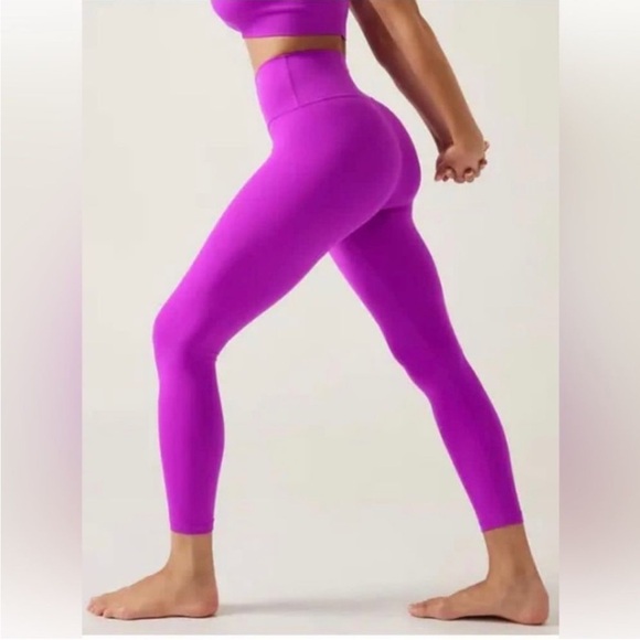 Athleta Transcend 7/8 Tight / Jazzy Purple / SZ L - Picture 2 of 9